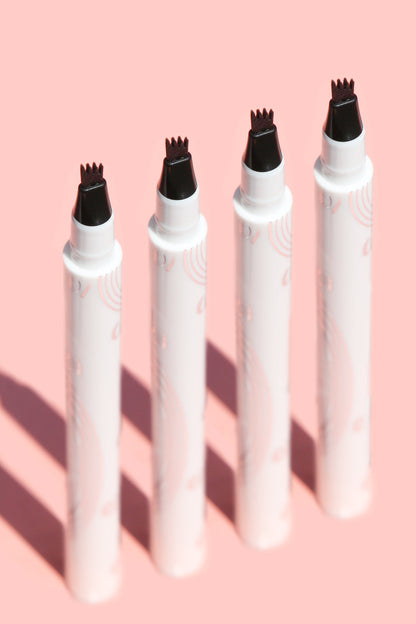 J. Cat Eyebrow Contouring 4-Tip Pen - ETP102 Brown 3
