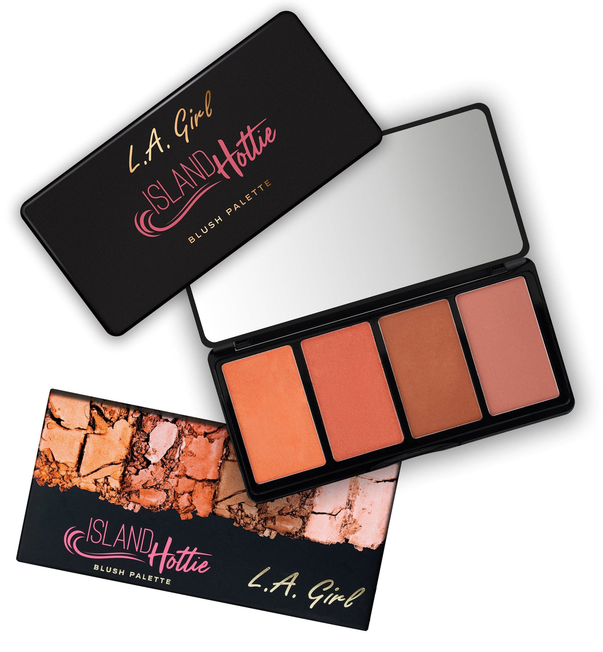 LA Girls Fanatic Blush Palette - GBL421 Island Hottie