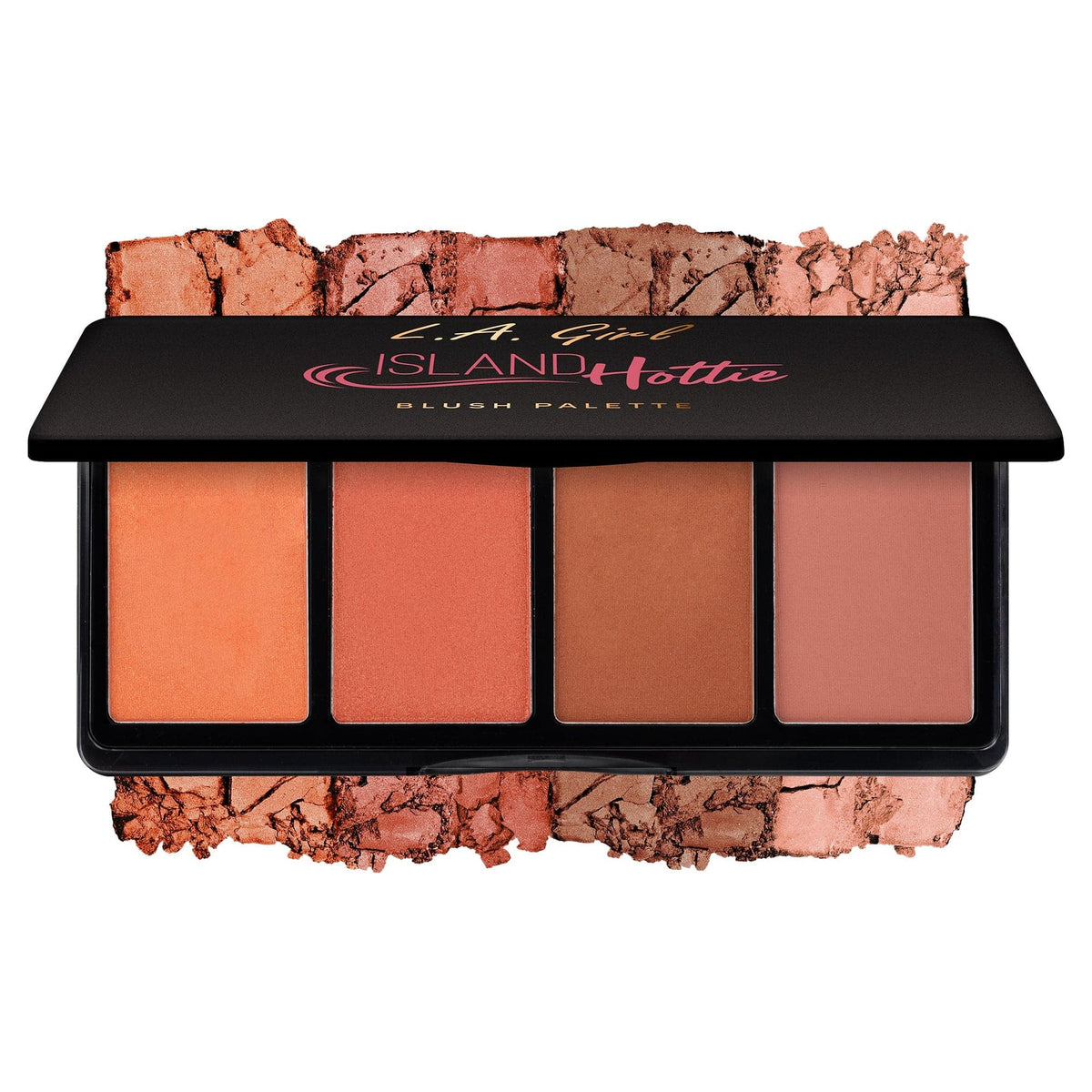 LA Girls Fanatic Blush Palette - GBL421 Island Hottie 1