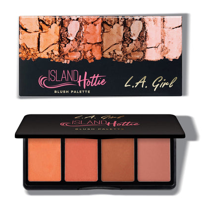 LA Girls Fanatic Blush Palette - GBL421 Island Hottie 2