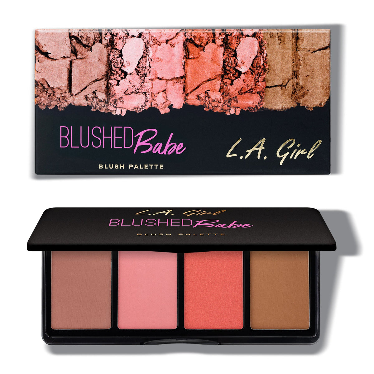 LA Girls Fanatic Blush Palette - GBL422 Blushed Babe 1