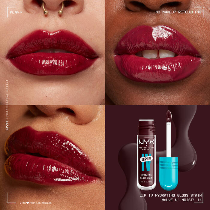 NYX Lip IV Hydrating Lip Gloss Serum