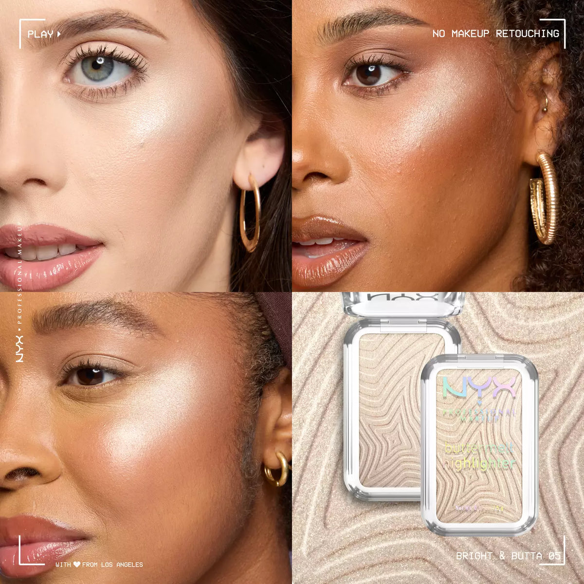 هايلايتر نيكس NYX Buttermelt Highlighter