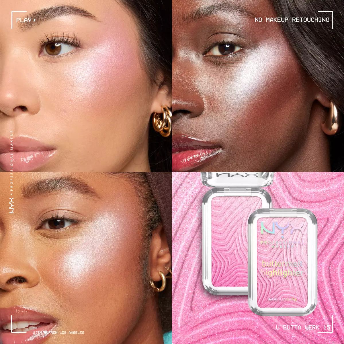 هايلايتر نيكس NYX Buttermelt Highlighter