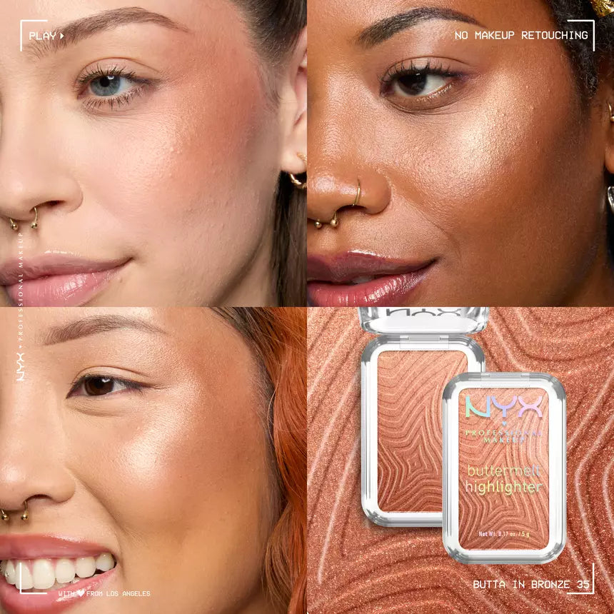 هايلايتر نيكس NYX Buttermelt Highlighter