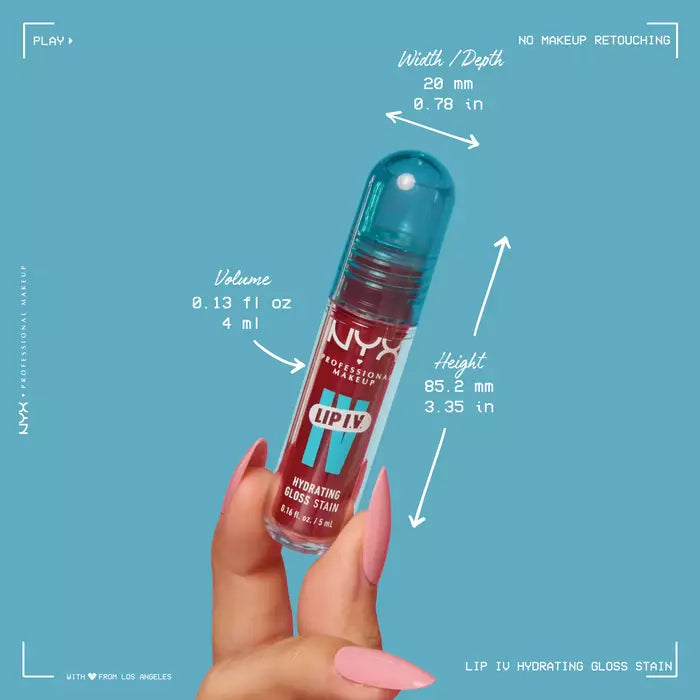 NYX Lip IV Hydrating Lip Gloss Serum