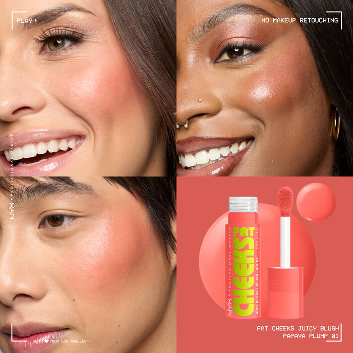 NYX Fat Cheeks Juicy Liquid Blush 1