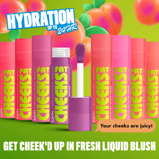NYX Fat Cheeks Juicy Liquid Blush 12