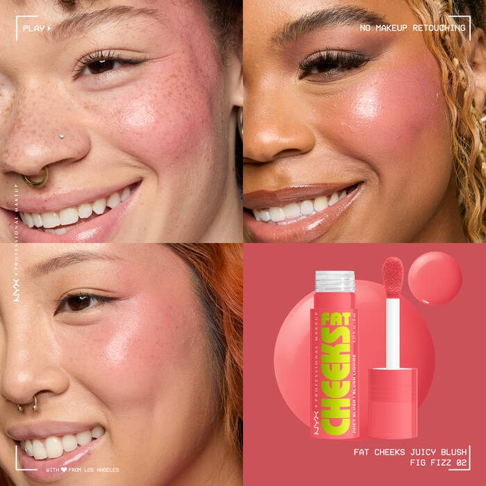 NYX Fat Cheeks Juicy Liquid Blush 2