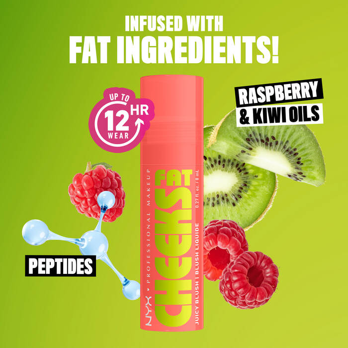 NYX Fat Cheeks Juicy Liquid Blush 4