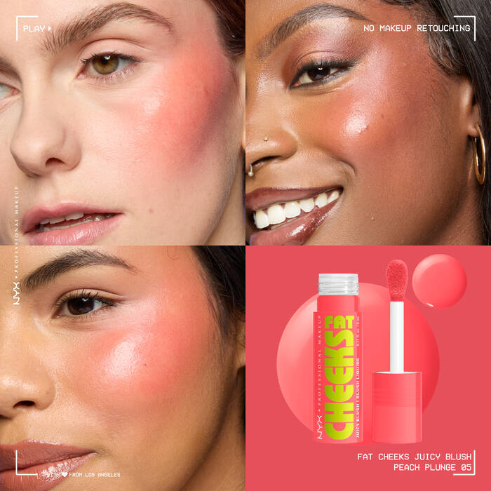 NYX Fat Cheeks Juicy Liquid Blush6