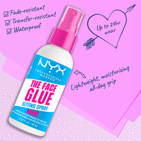 NYX The Face Glue Setting Spray 1