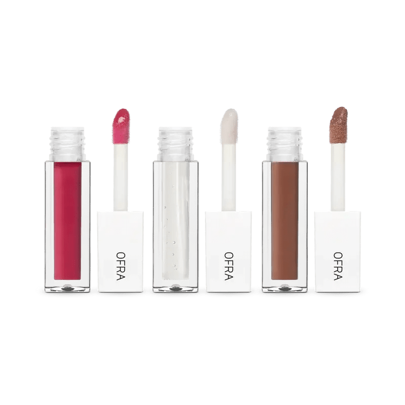 OFRA Lip Oil Trio - Glazed Glow 1