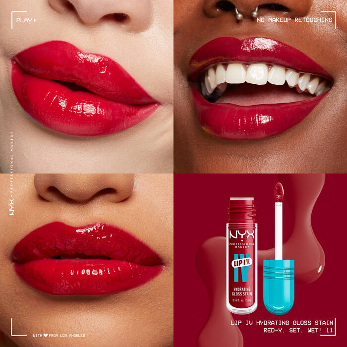 NYX Lip IV Hydrating Lip Gloss Serum