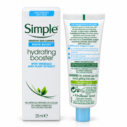 Simple Sensitive Skin Water Boost Hydrating Booster 25 ml