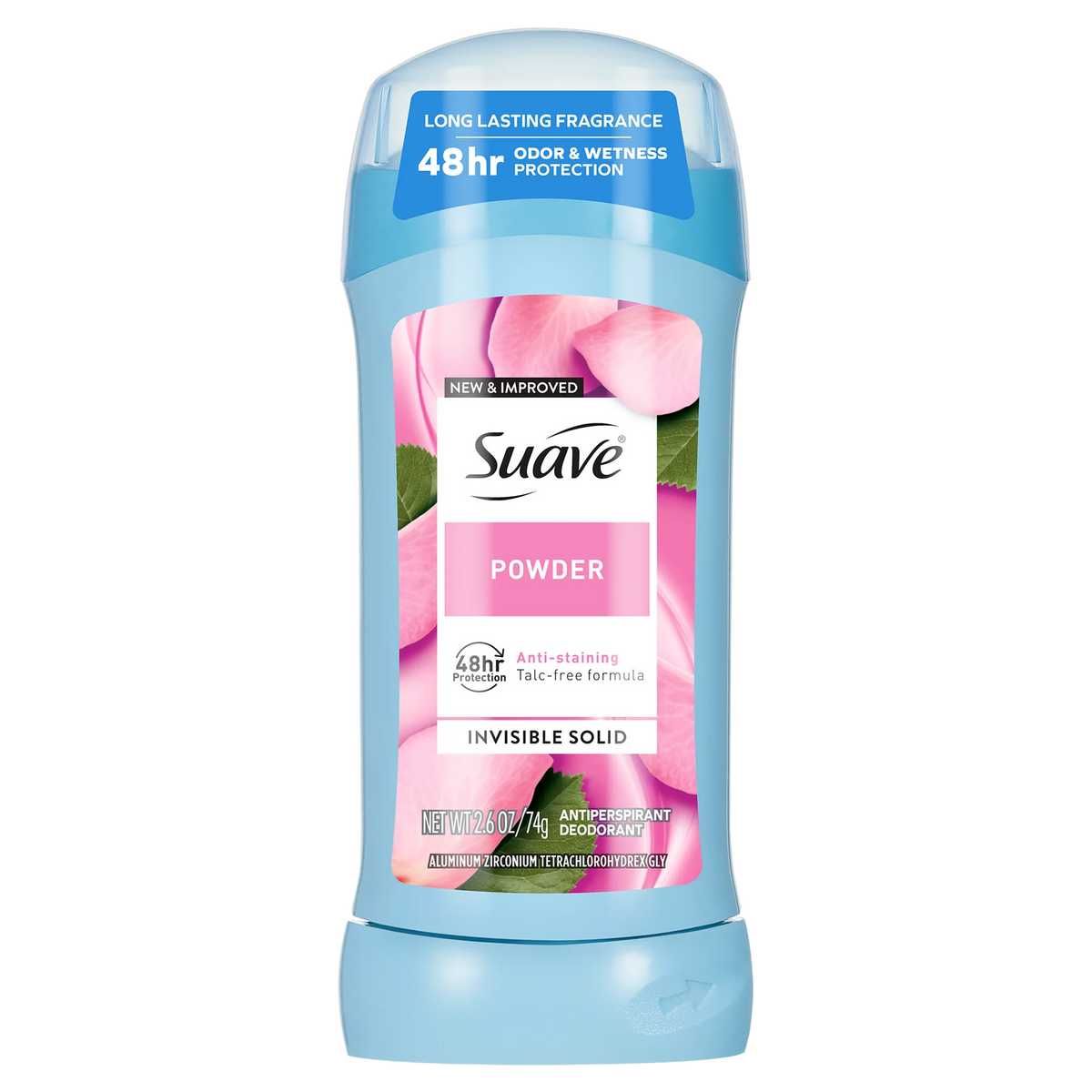 Suave Invisible Solid 48Hr Anti-Staining Deodorant Powder
