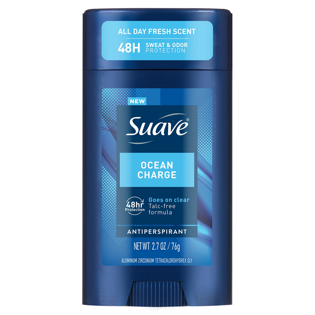 Suave Men Antiperspirant 48hr Deodorant Ocean Charge
