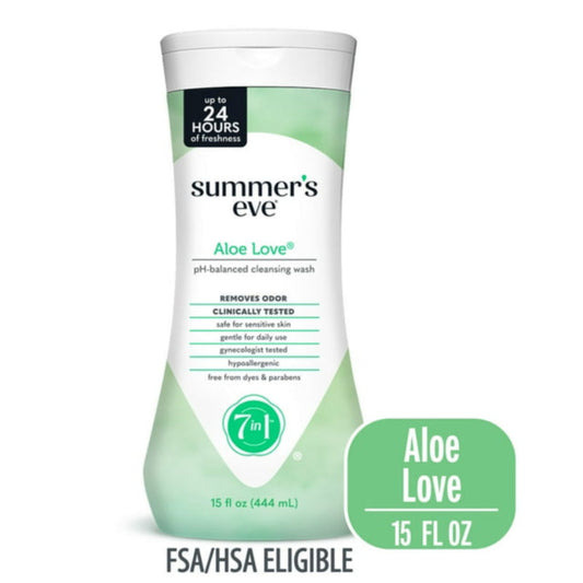 Summer's Eve Aloe Love Wash 15oz 444ml