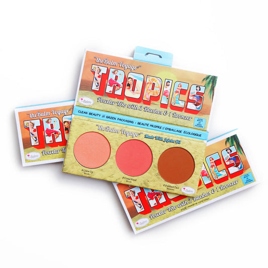 theBalm Tropics Powder Trio - Model Roz X
