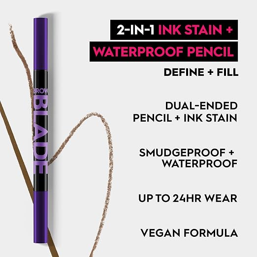 Urban Decay Brow Blade Ink Stain & Waterproof Pencil - Brunette Betty (warm brown) 2