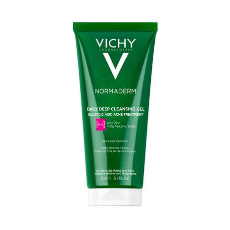 Vichy Normaderm Phytoaction Daily Deep Cleansing Gel With Salicylic Acid