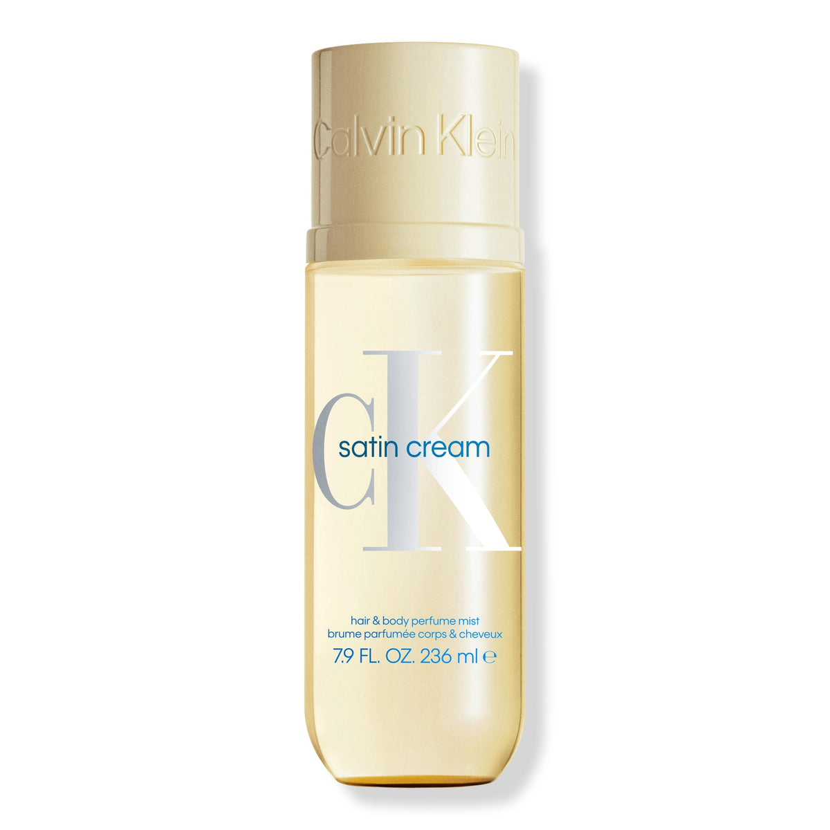 Calvin Klein CK Satin Cream Hair & Body Perfume Mist 8 oz (236 ml) image 1