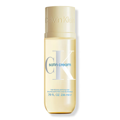Calvin Klein CK Satin Cream Hair & Body Perfume Mist 8 oz (236 ml) image 1