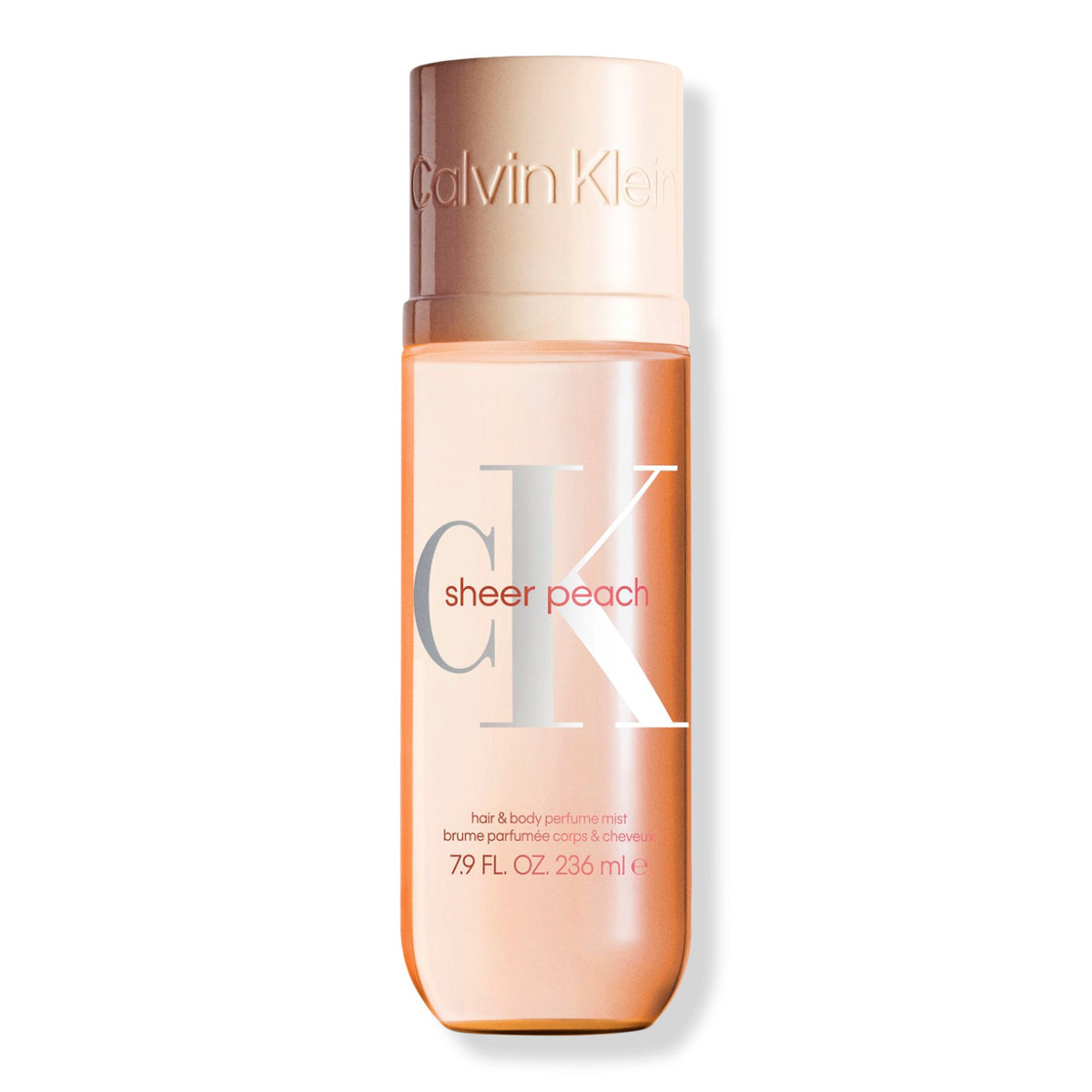 Calvin Klein CK Sheer Peach Hair & Body Perfume Mist 8 oz (236 ml) image 1
