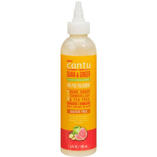 Cantu Guava & Ginger Scalp Exfoliating Pre-Cleanse Treatment - 6 oz (180 ml) image 2