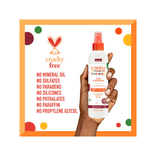 Cantu Kids Care Curl Refresher - 8 oz (237 ml) image 2
