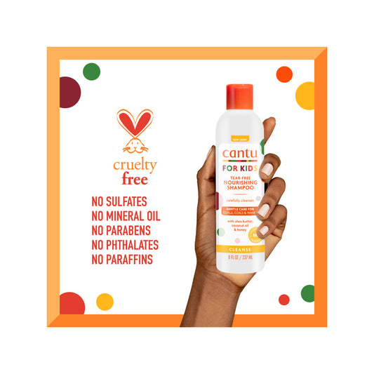 Cantu Kids Care Shampoo - 8 oz (237 ml) image 2