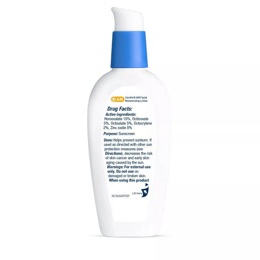 CeraVe AM Facial Moisturizing Lotion 2 oz (59 ml) image 2