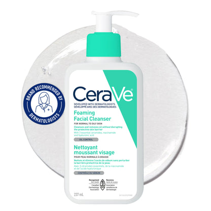 CeraVe Foaming Facial Cleanser - 8 oz (236 ml) FR