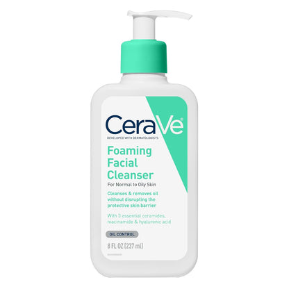 CeraVe Foaming Facial Cleanser - 8 oz (237 ml)