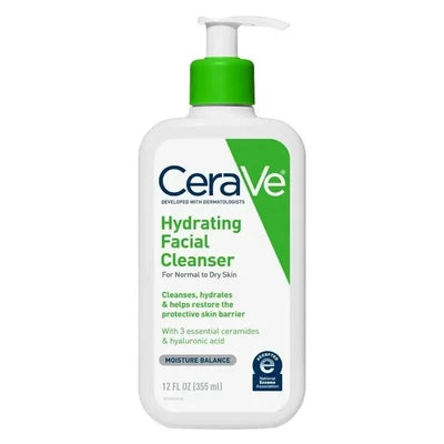 CeraVe Hydrating Cleanser - 12 oz (355 ml)