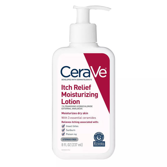 CeraVe Itch Relief Moisturizing Lotion 8 oz image 1