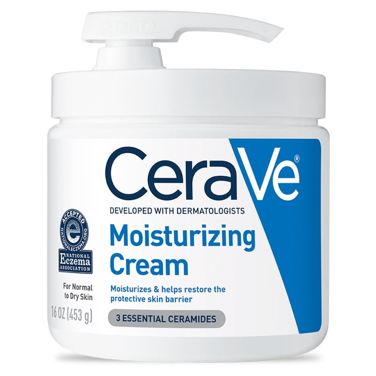 CeraVe Moisturizing Cream - 16 oz (453 g) - Pump