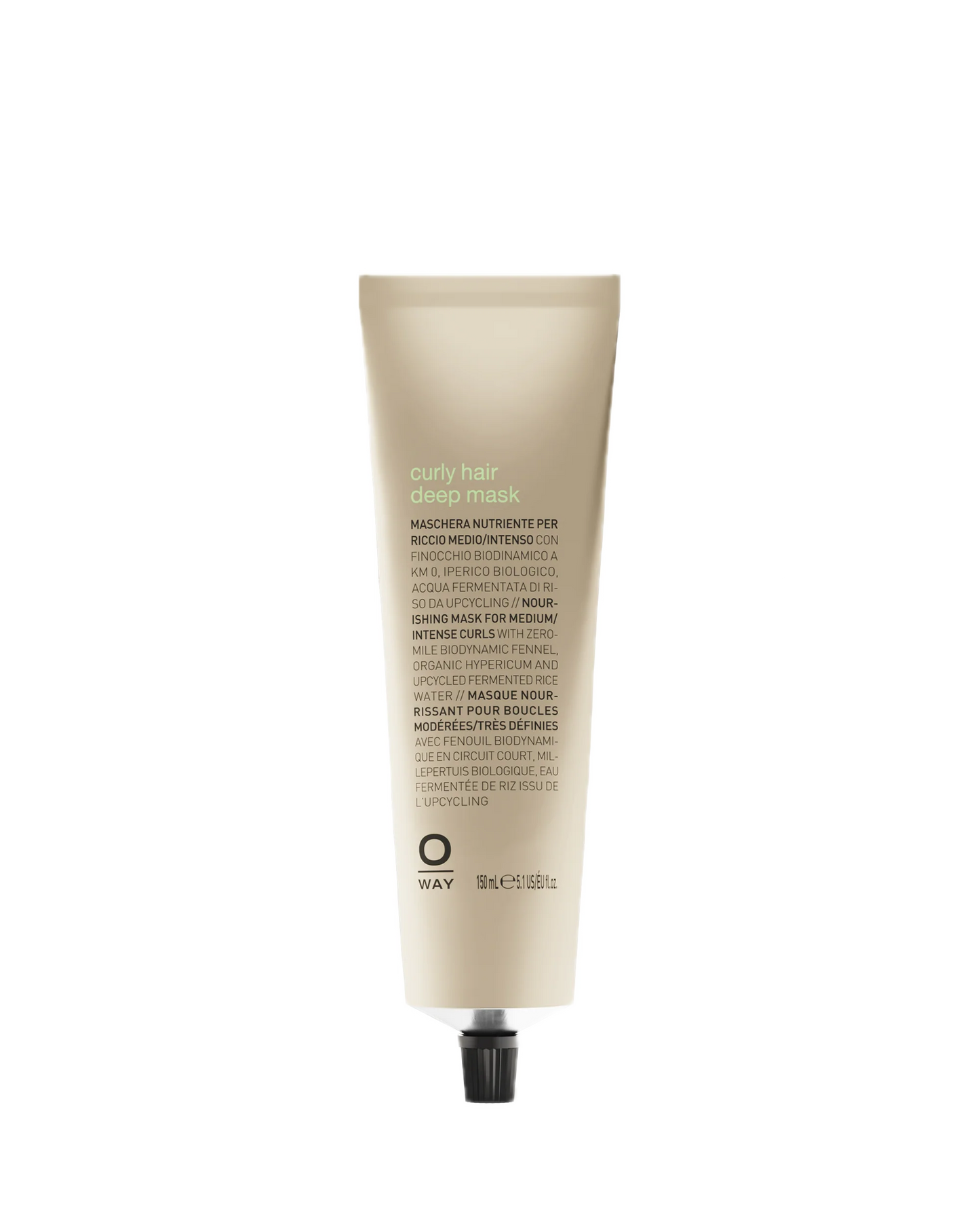 O Way curly hair deep mask