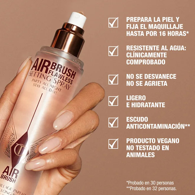 بخاخ تثبيت المكياج شارلوت تيلبوري إيربراش Charlotte Tilbury Airbrush Setting Spray