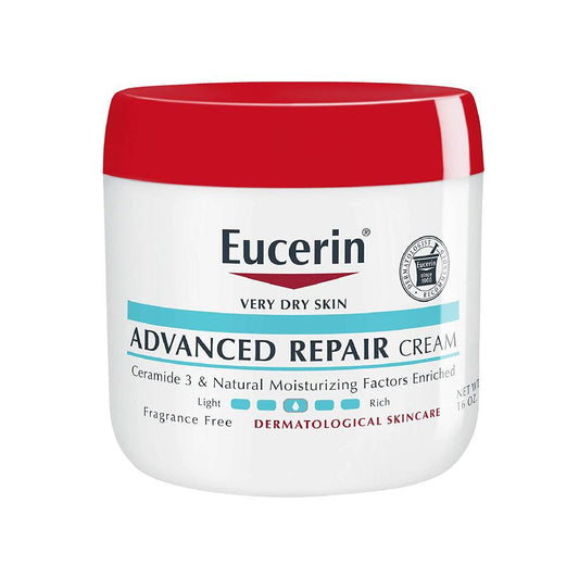 Eucerin Advanced Repair Fragrance Free Body Cream For Dry Skin 16 oz (454 g) image 2