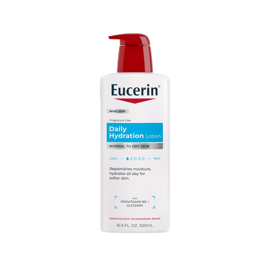 Eucerin Daily Hydration Lotion 16.9 oz (500 ml) image 1