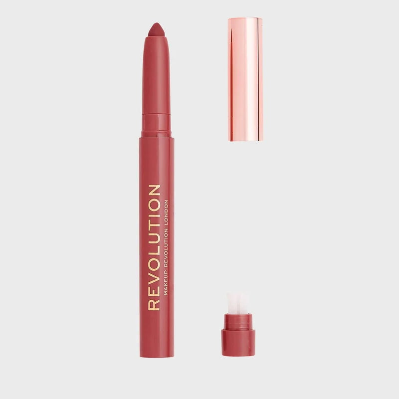 Revolution Velvet Kiss Lip Crayon Rose