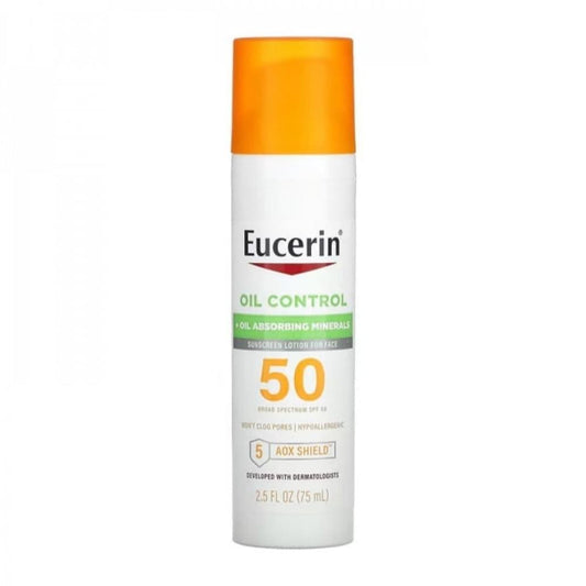 Eucerin Sun Clear Skin SPF 50 Face Lotion 2.5oz