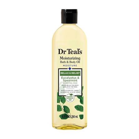 Dr Teals Bath and Body Oil Relax and Relief Eucalyptus Oil