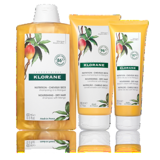 Klorane Hydrating Mango Dry Hair Routine Trial Kit