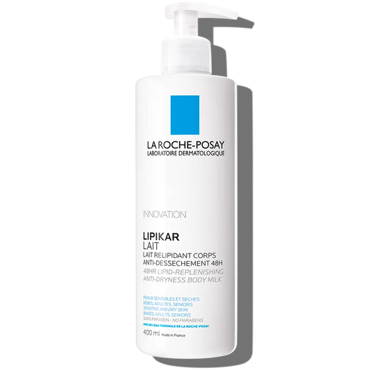La Roche Posay Lipikar Lait 48hr Lipid-Replenishing Body Milk - 400 ml