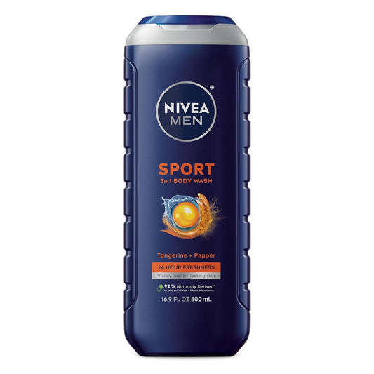 Nivea Men Sport 3In1 Body Wash 24 HR Freshness image 1