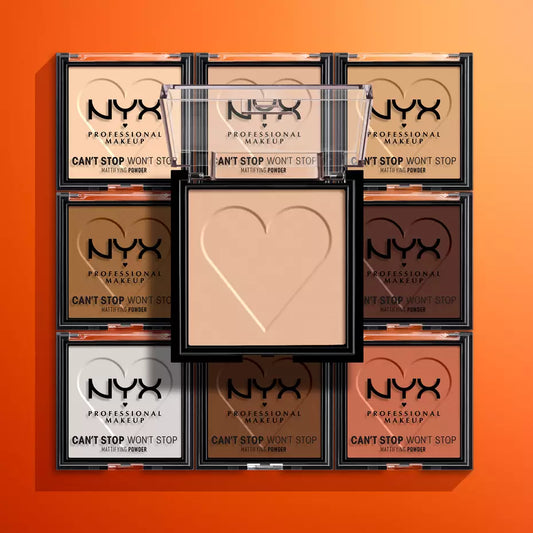 NYX Can't Stop Won't Stop Mattifying Pressed Powder image 1