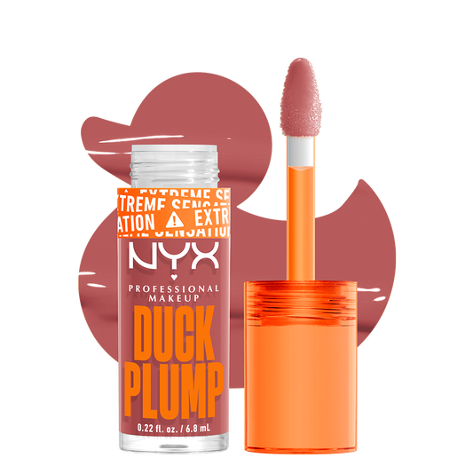 NYX Duck Plump High-Pigment Plumping Lip Gloss - 03 - Nude Swings