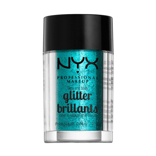 NYX Face & Body Glitter - TEAL 03
